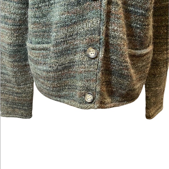 Evan Piccone Green and Brown Cardigan S - Picture 4 of 9